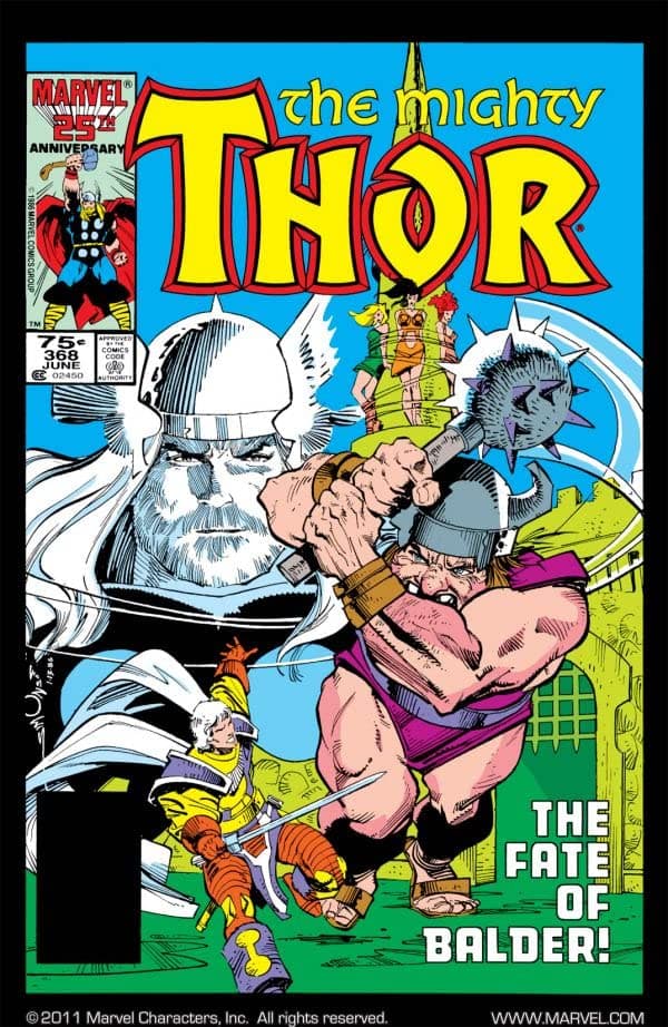 Thor #368 cover