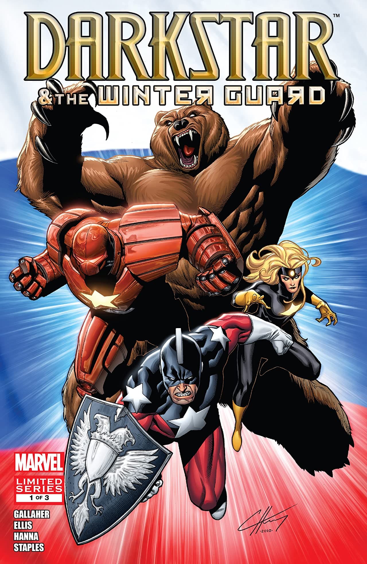 Darkstar and the Winter Guard cover — © Marvel Comics