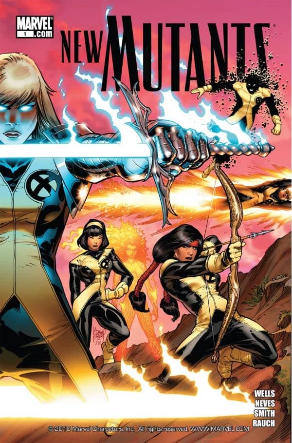 New Mutants cover — © Marvel Comics