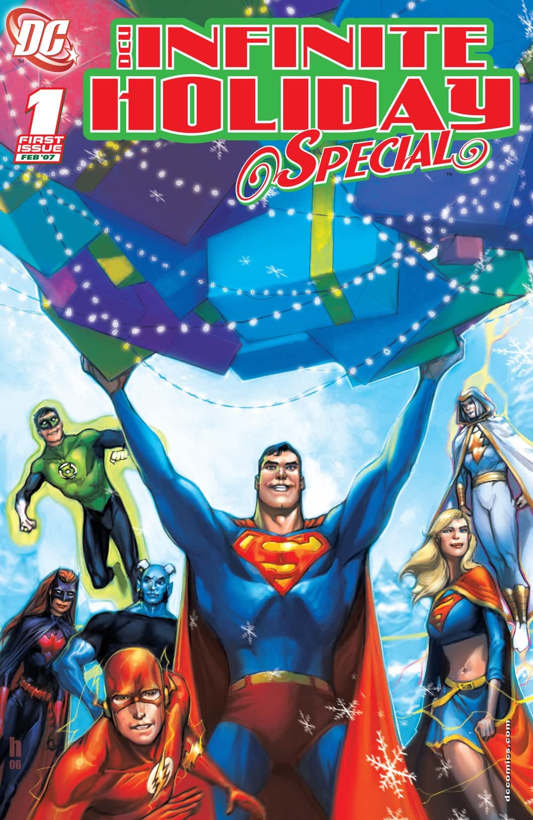 DCU Infinite Holiday Special #1 cover