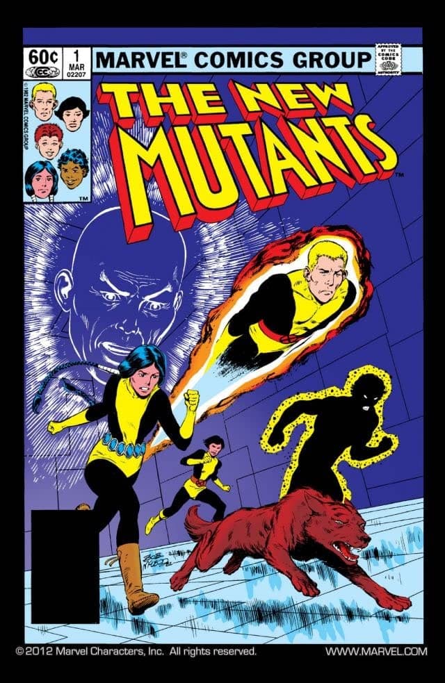 The New Mutants #1 cover