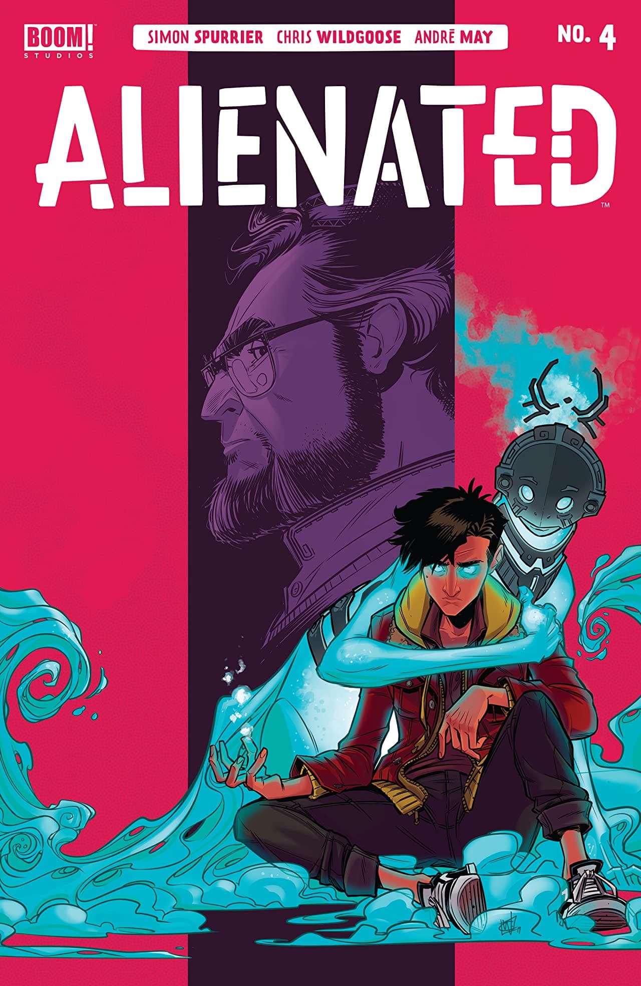 Alienated #4 cover