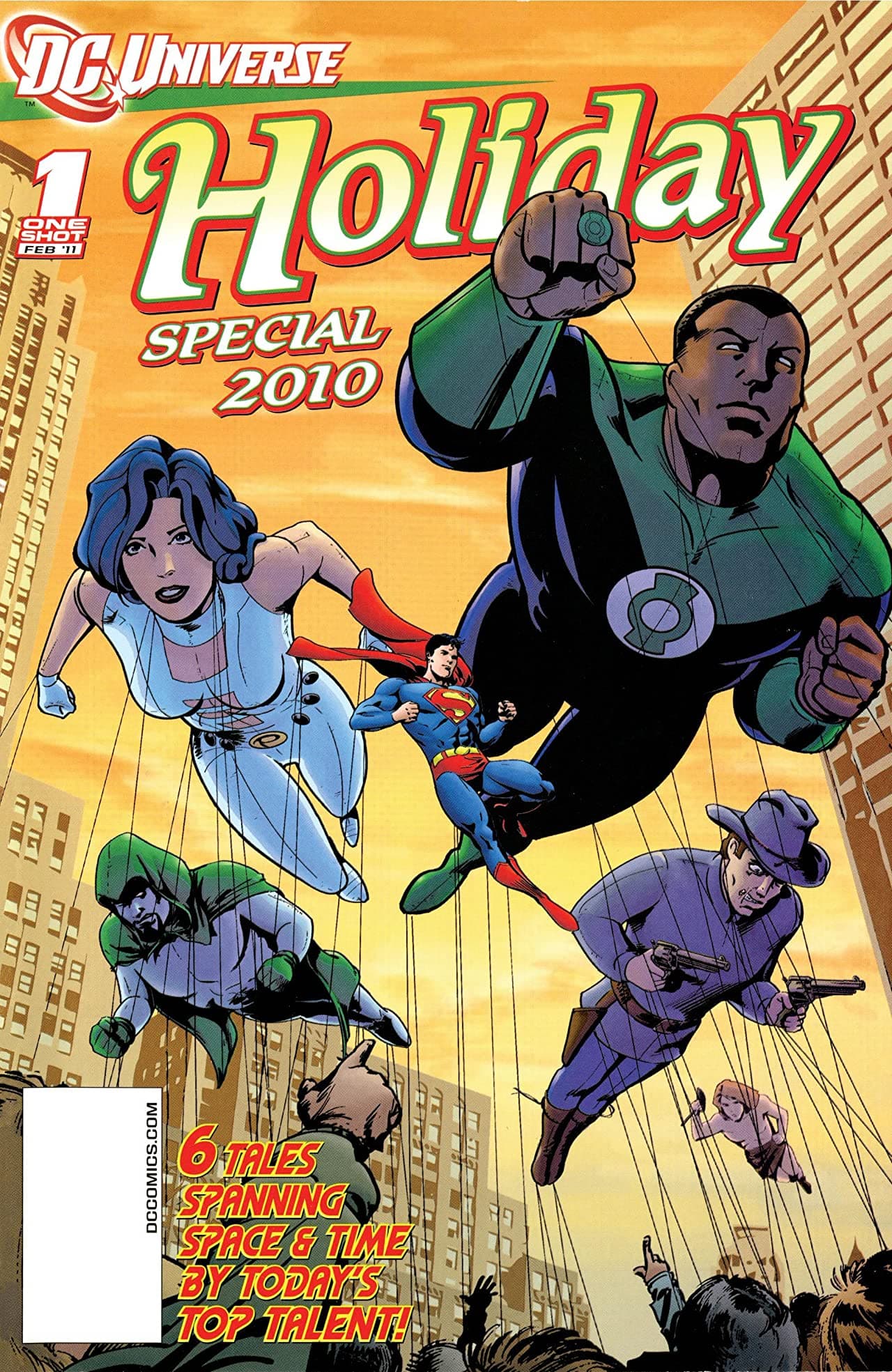 DCU Holiday Special 2010 #1 cover