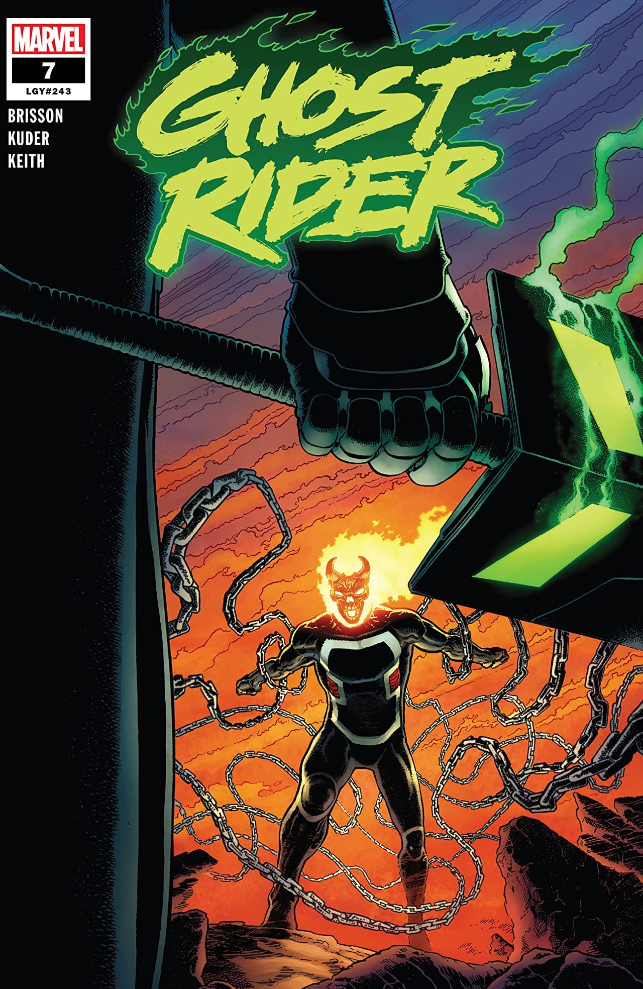 Ghost Rider #7 cover