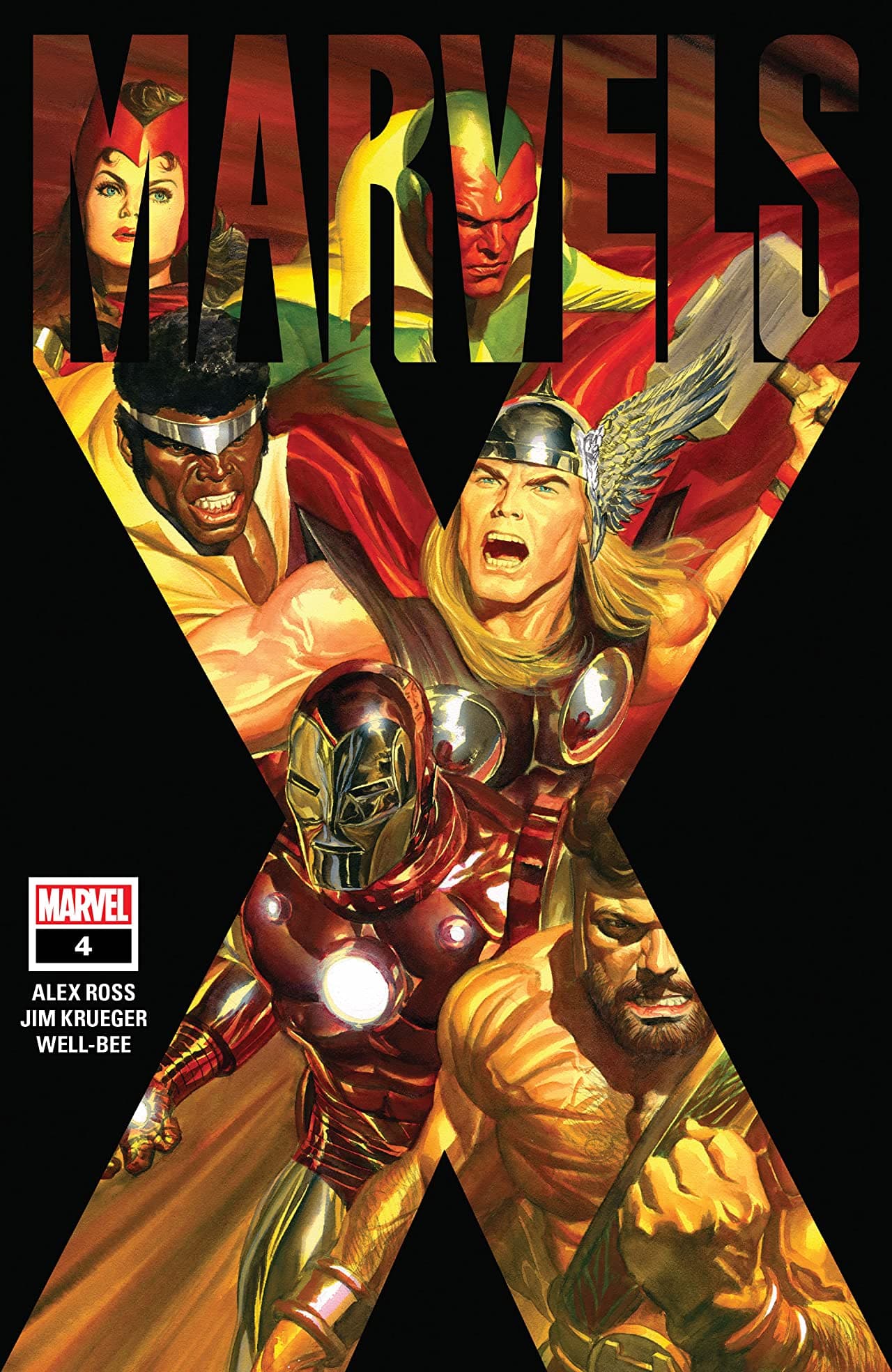 Marvels X #4 cover