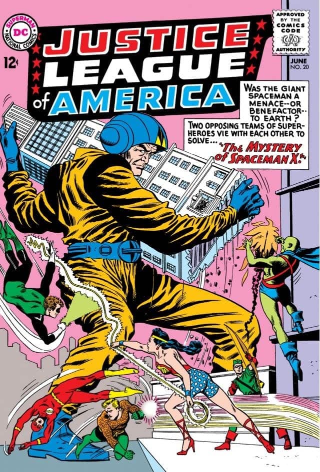 Justice League of America #20 cover