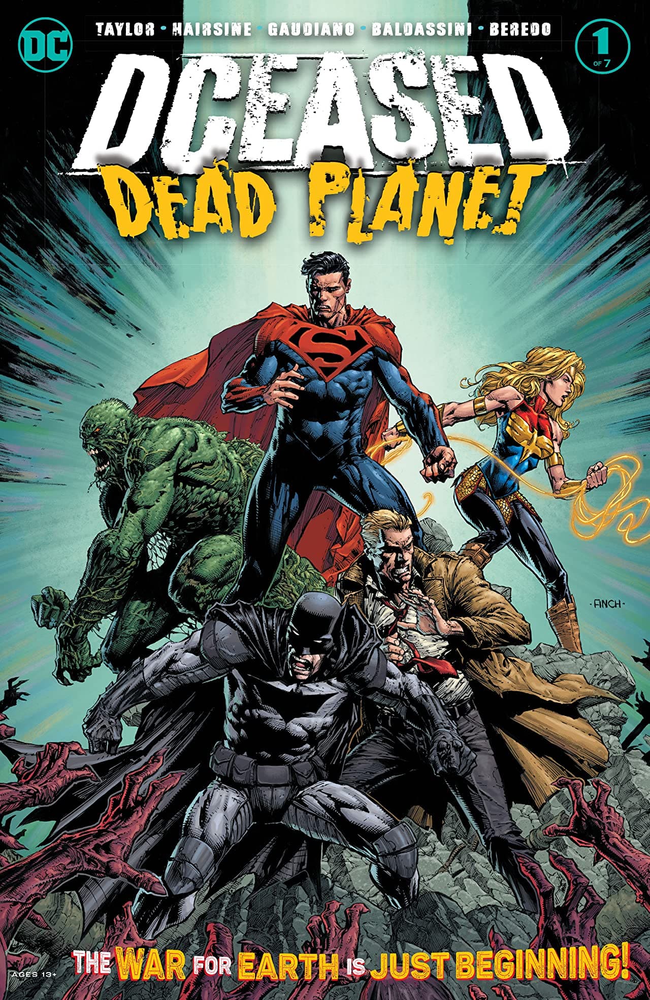 DCeased: Dead Planet #1 cover