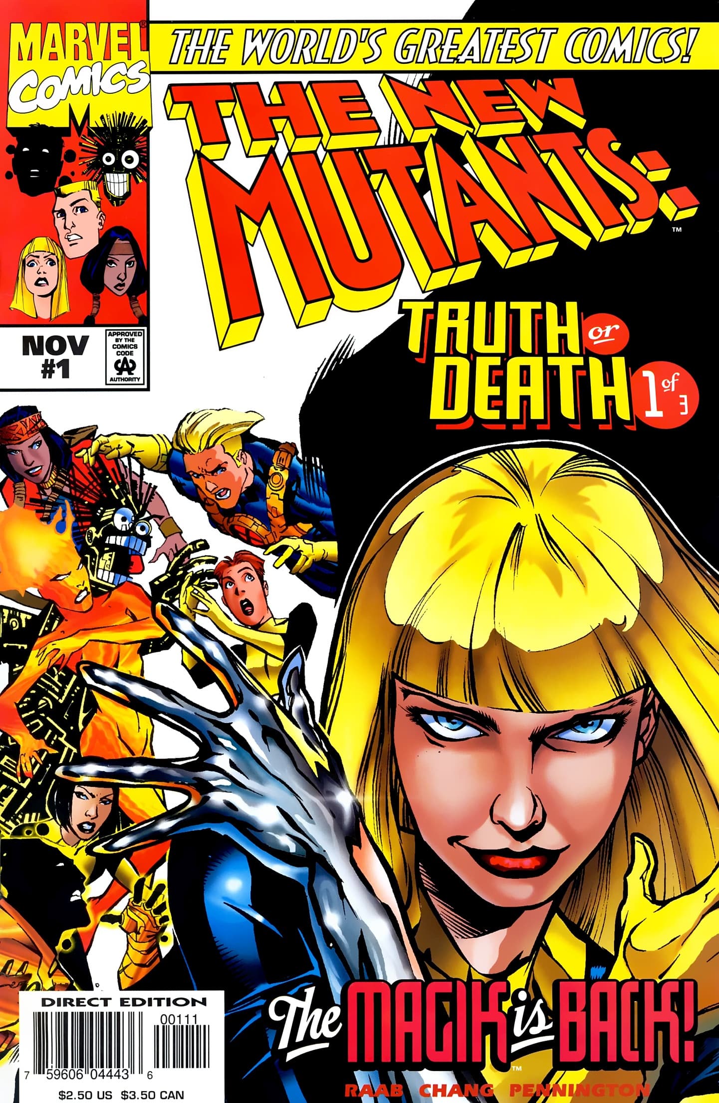 New Mutants: Truth or Death #1