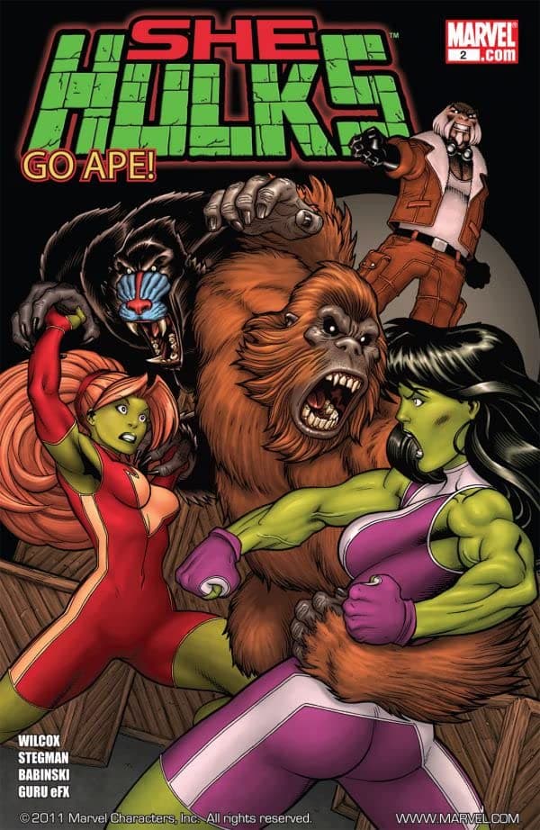 She-Hulks #2 cover