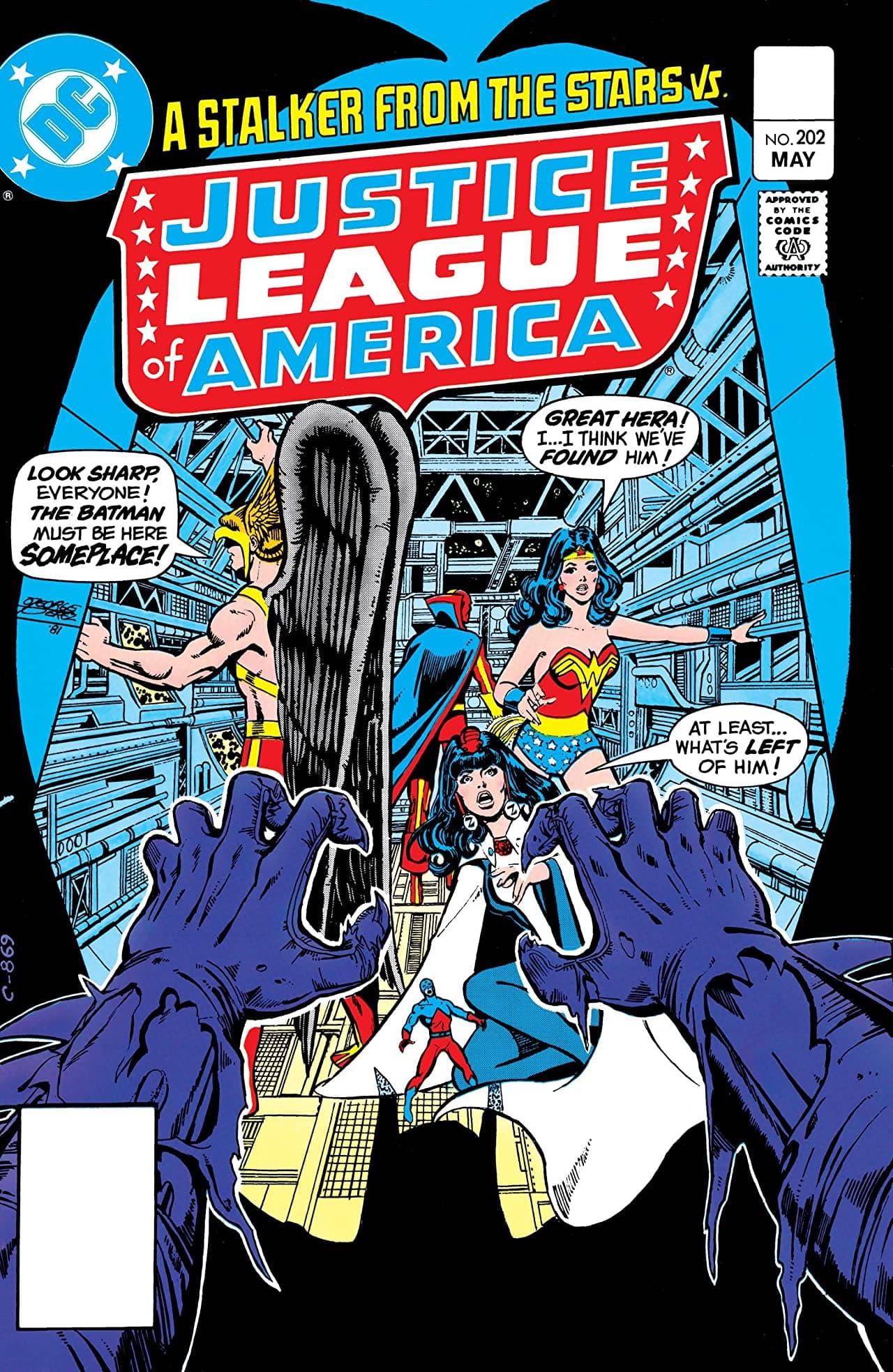 Justice League of America #202 cover