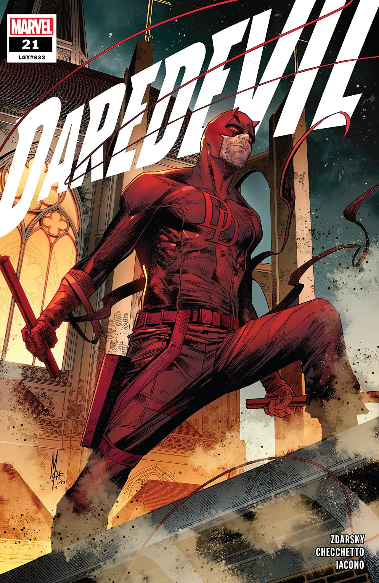 Daredevil #21 cover