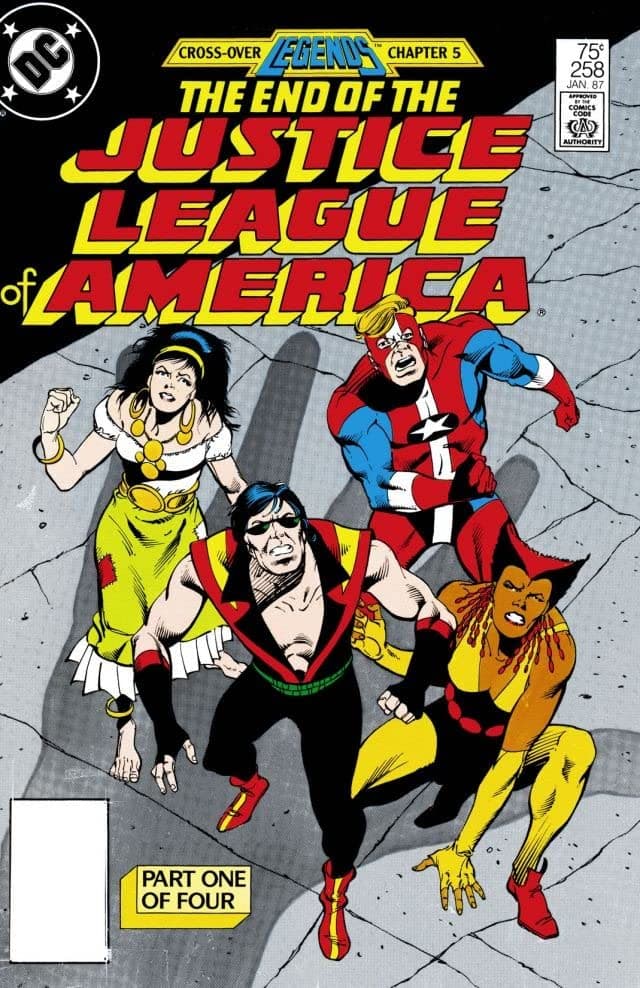 Justice League of America #258 cover
