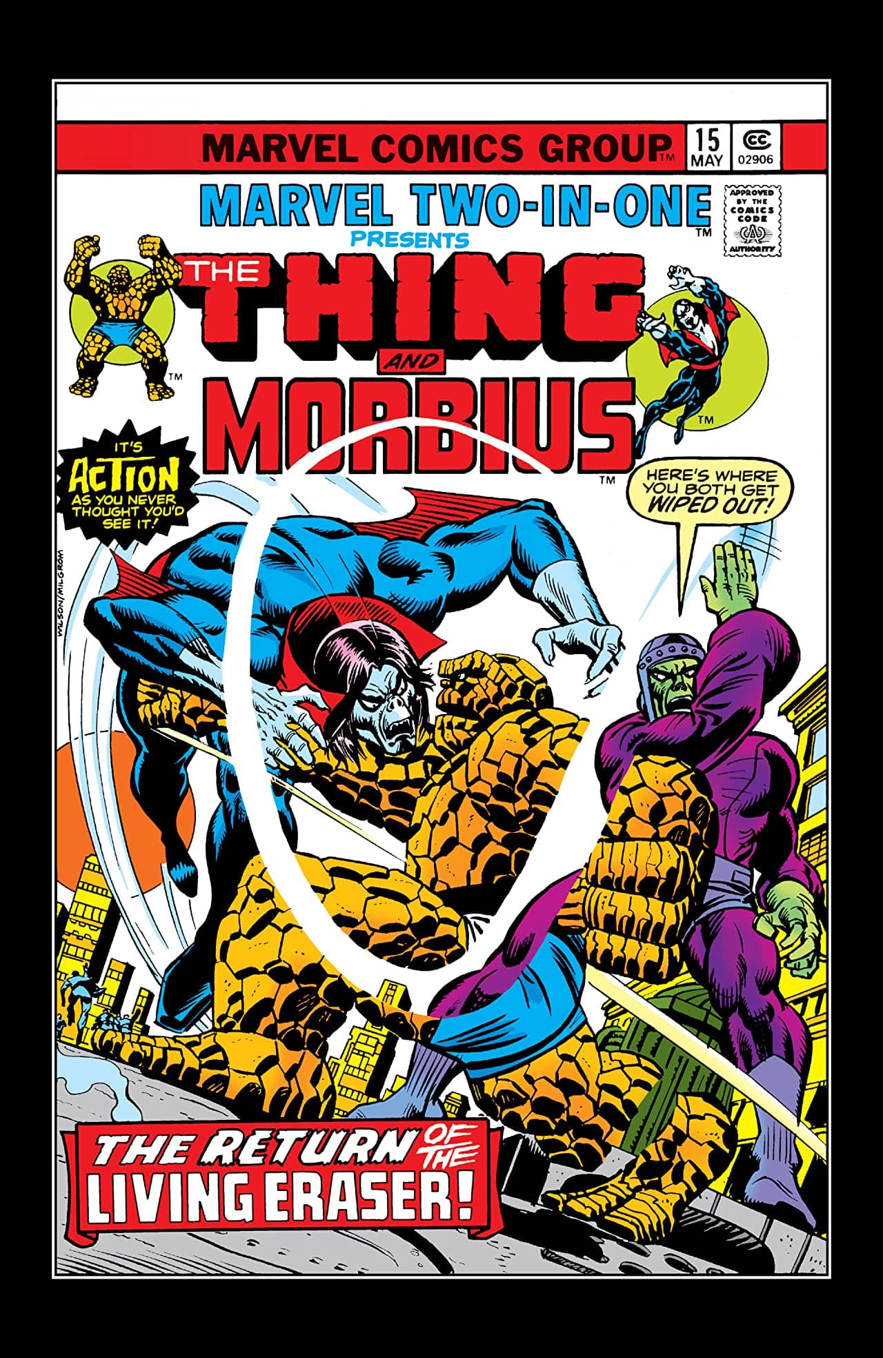 Marvel Two-in-One #15 cover