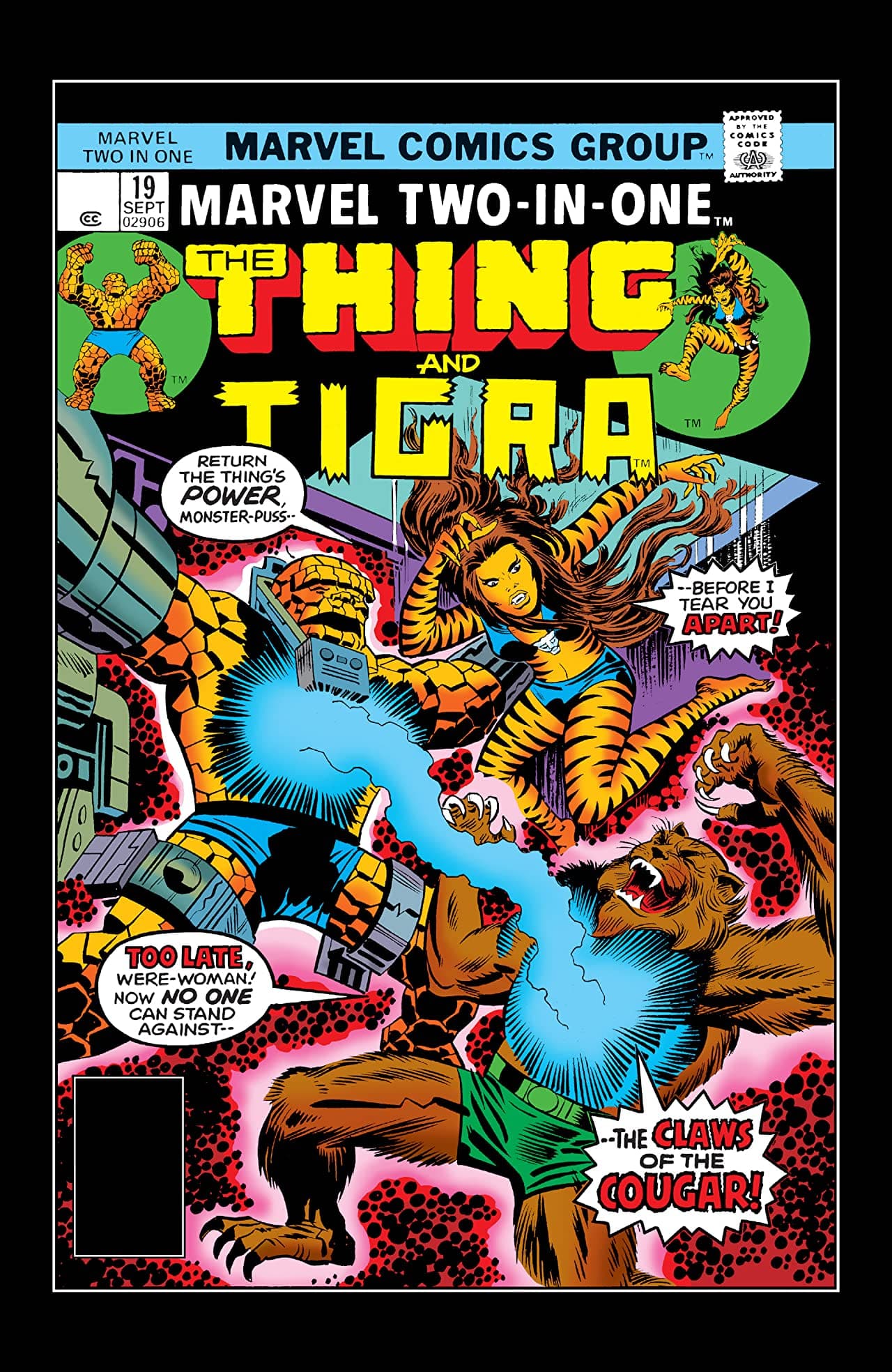 Marvel Two-in-One #19 cover