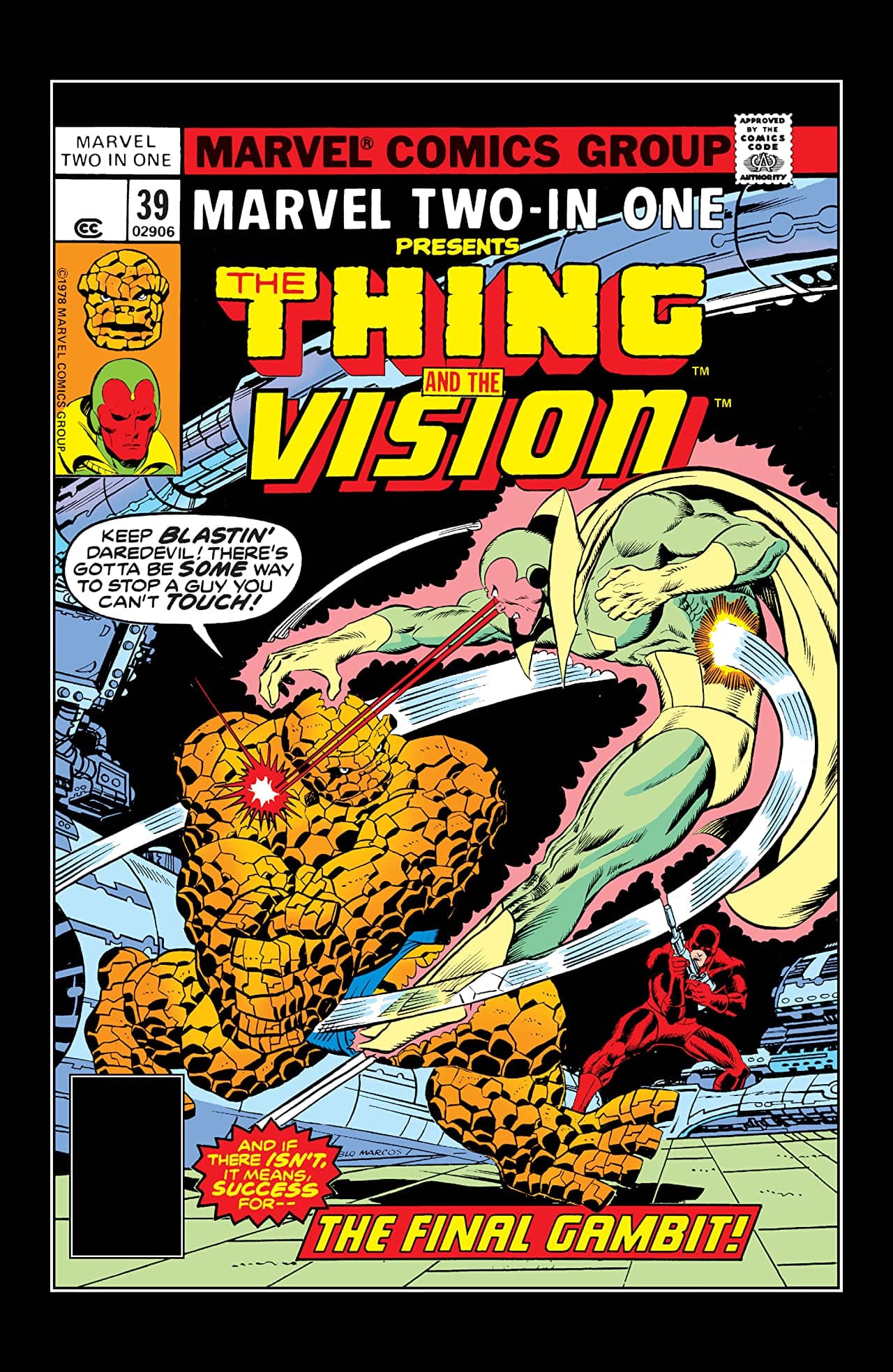 Marvel Two-in-One #39 cover