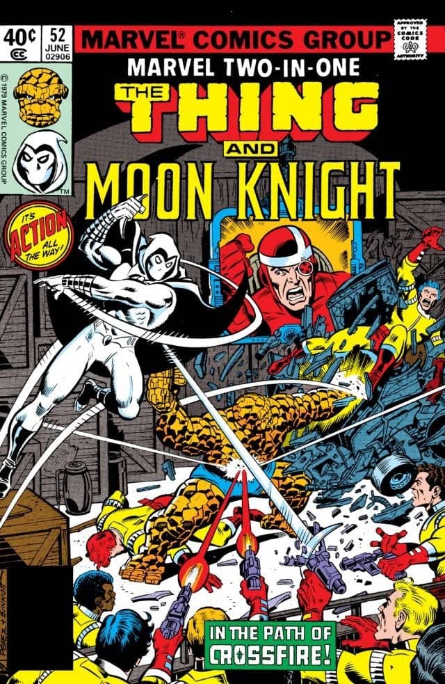 Marvel Two-in-One #52 cover