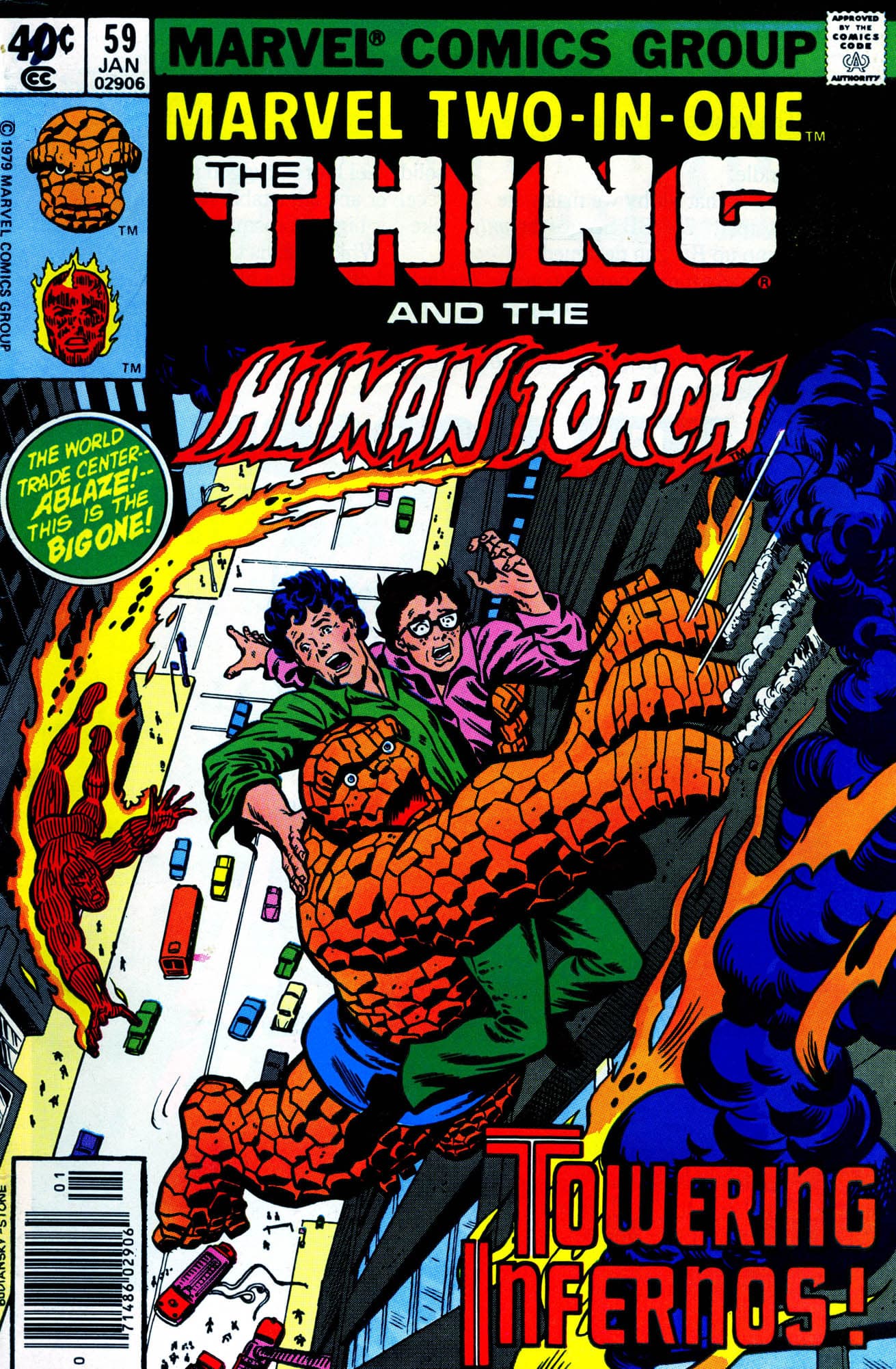 Marvel Two-in-One #59 cover