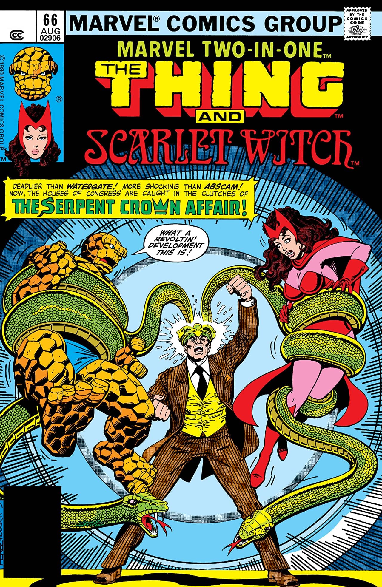 Marvel Two-in-One #66 cover