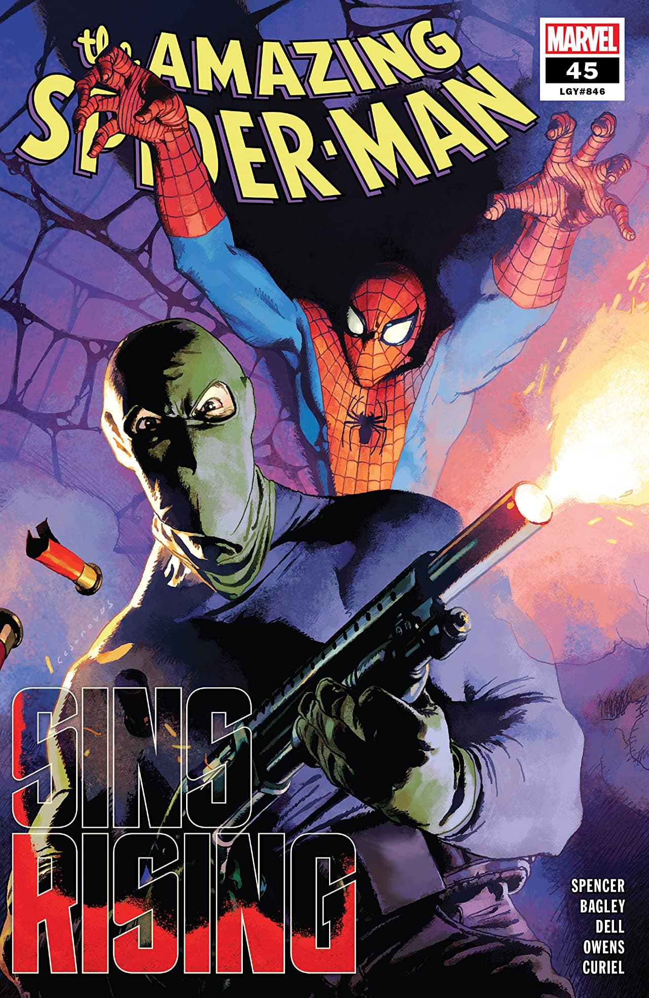 The Amazing Spider-Man #45 cover