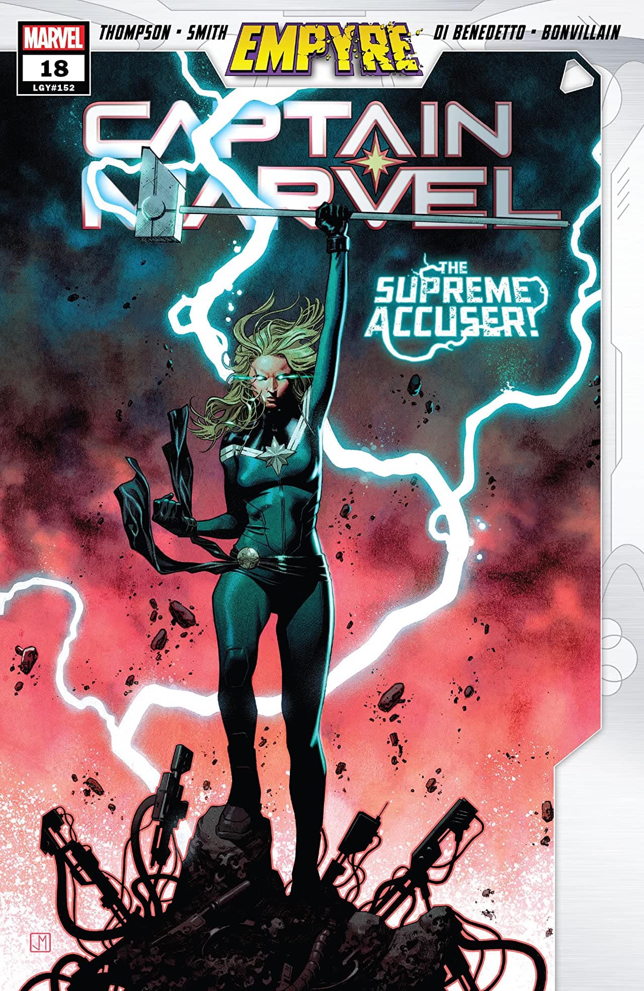 Captain Marvel #18 cover
