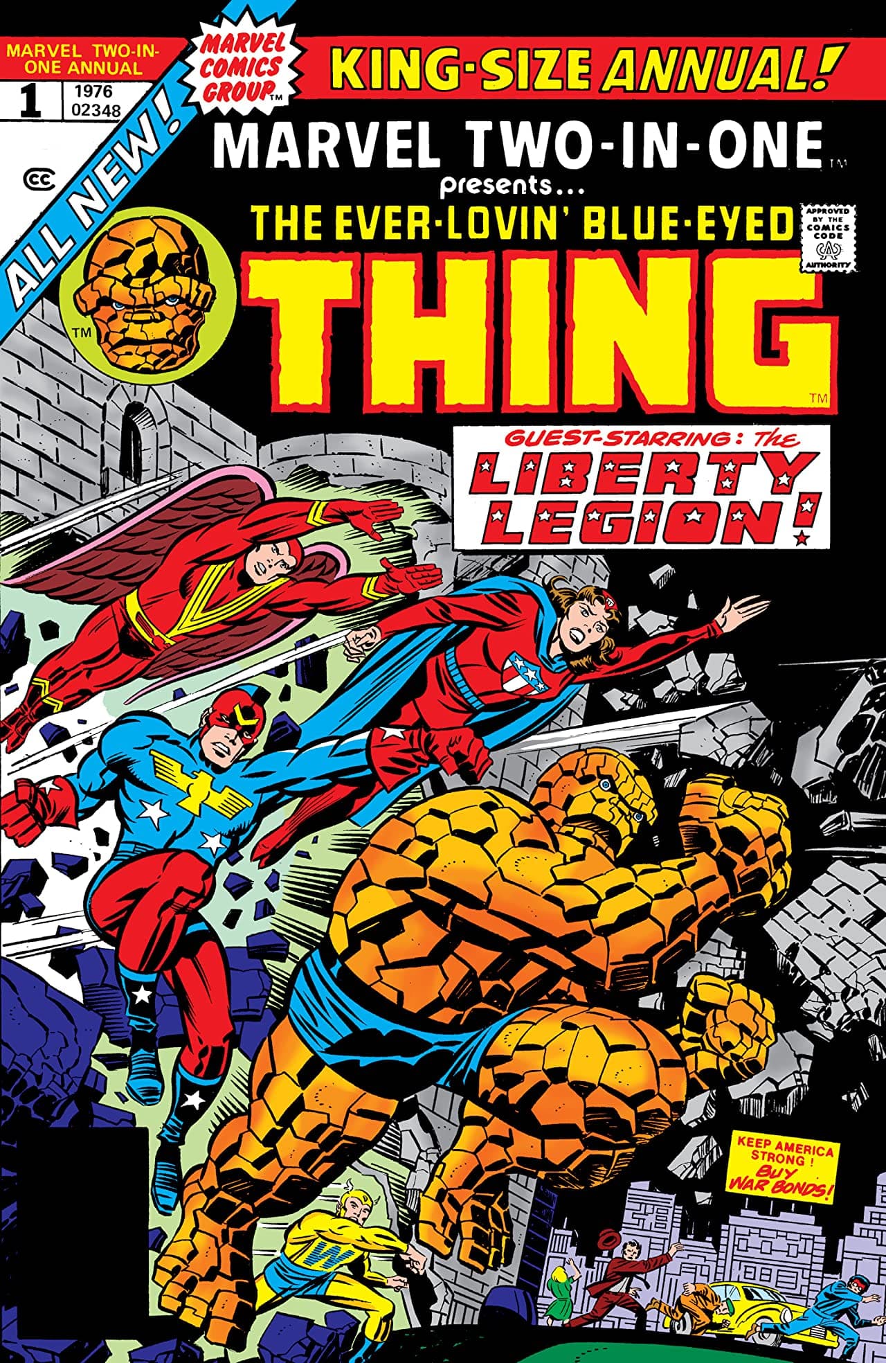 Marvel Two-in-One Annual #1 cover
