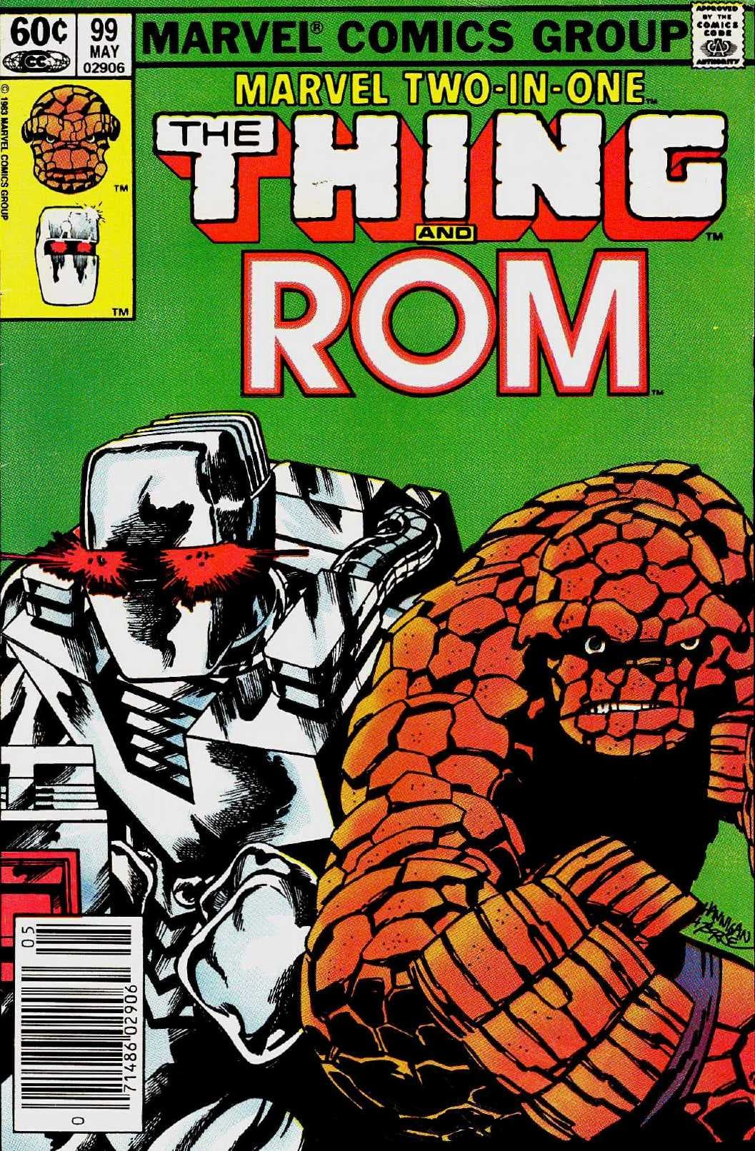 Marvel Two-in-One #99 cover
