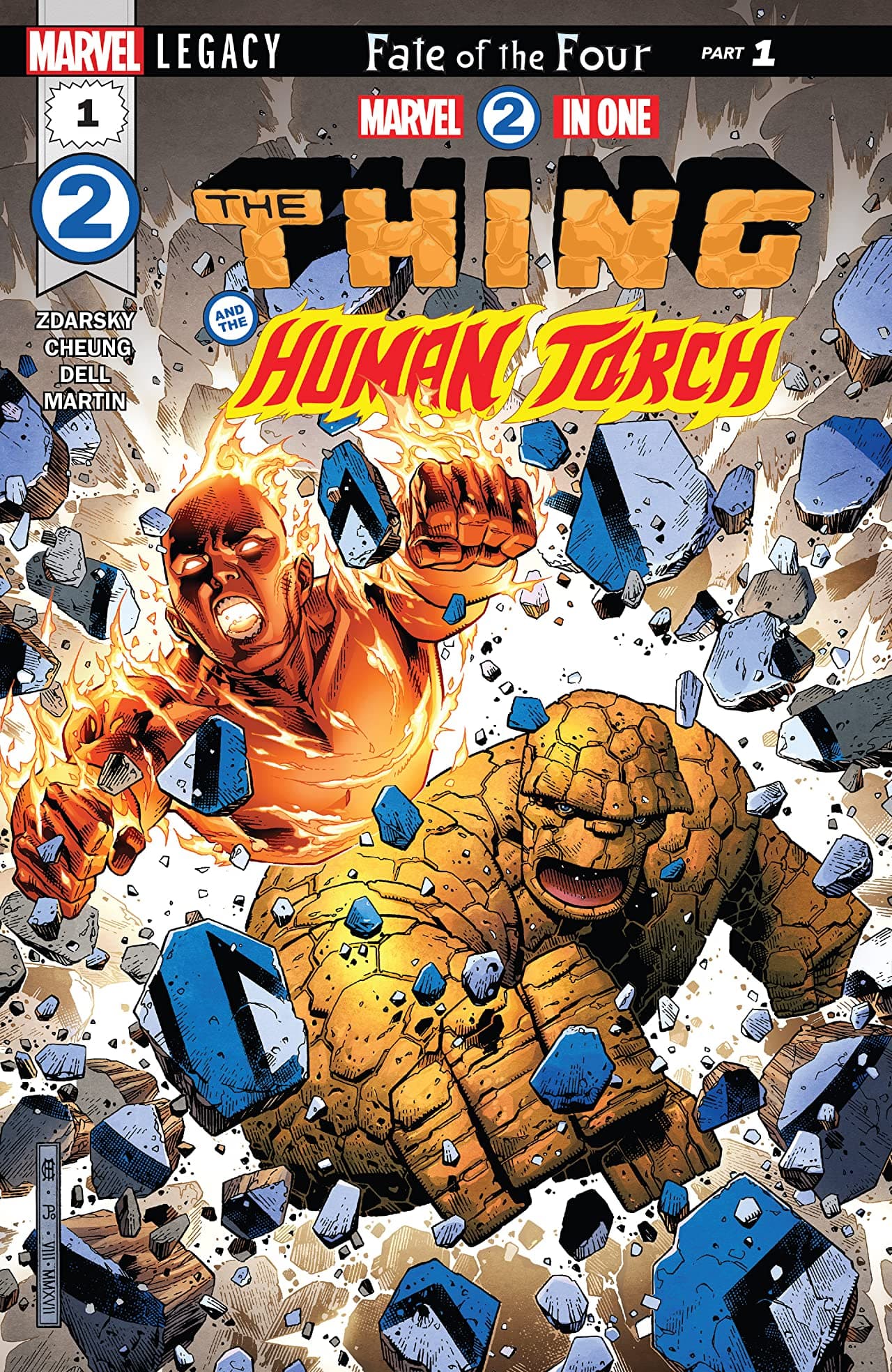 Marvel 2-in-One cover — © Marvel Comics