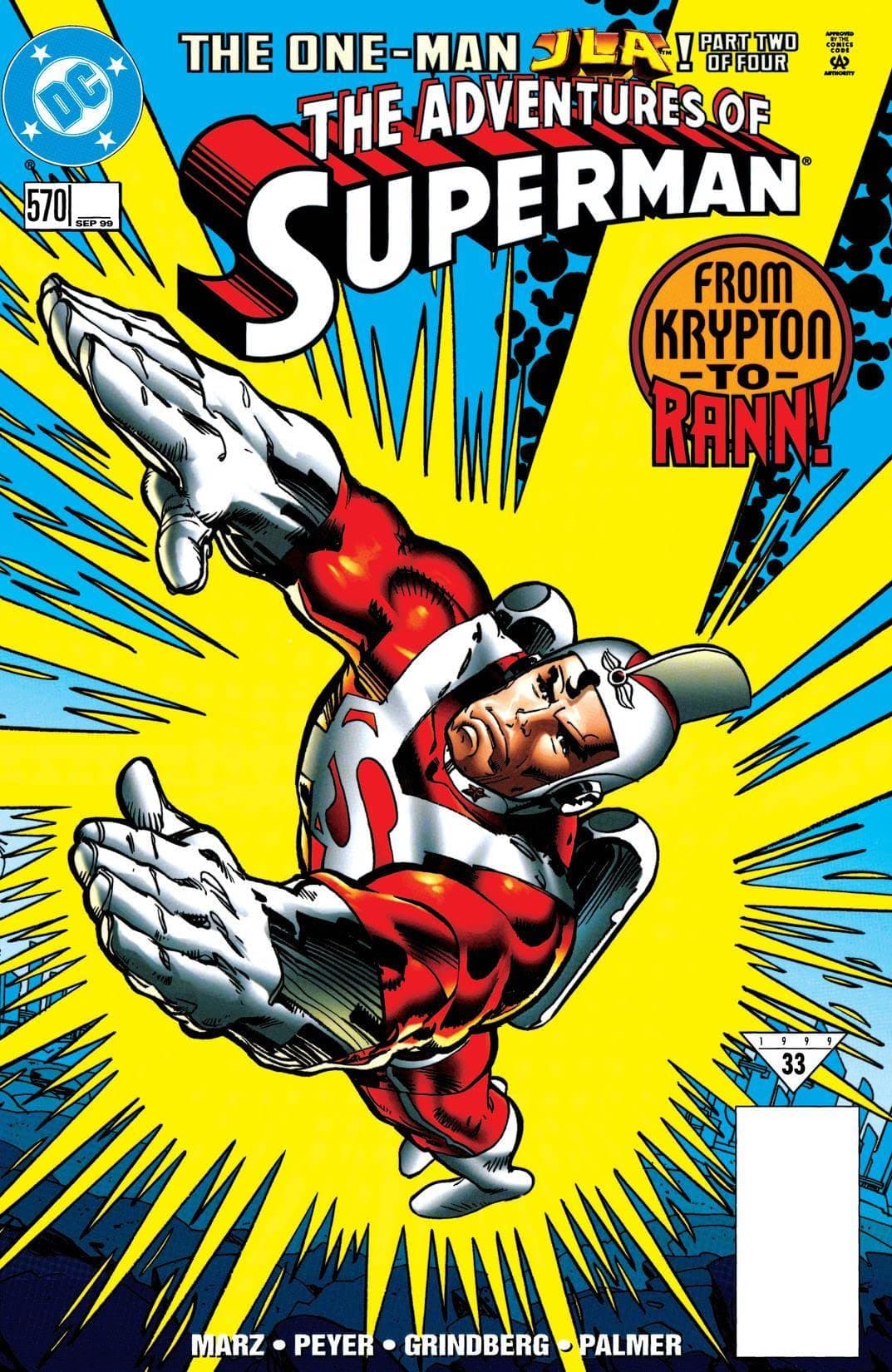 Adventures of Superman #570 cover