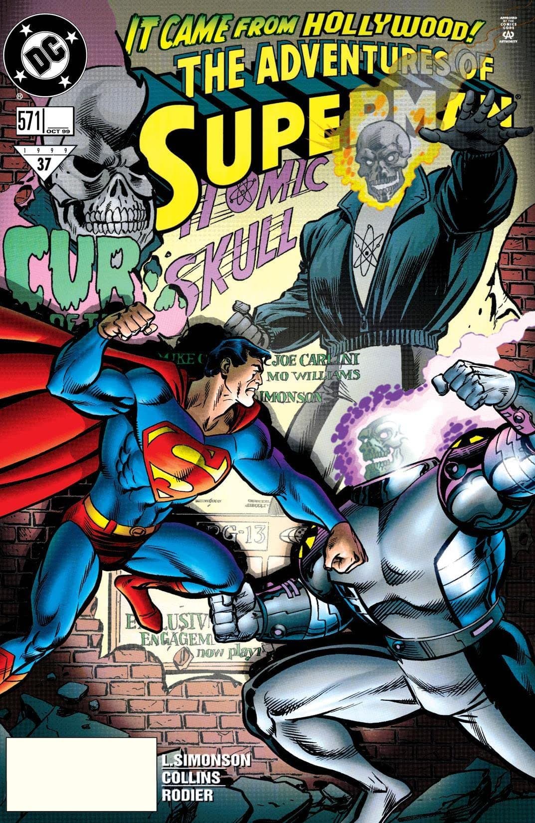 Adventures of Superman #571 cover