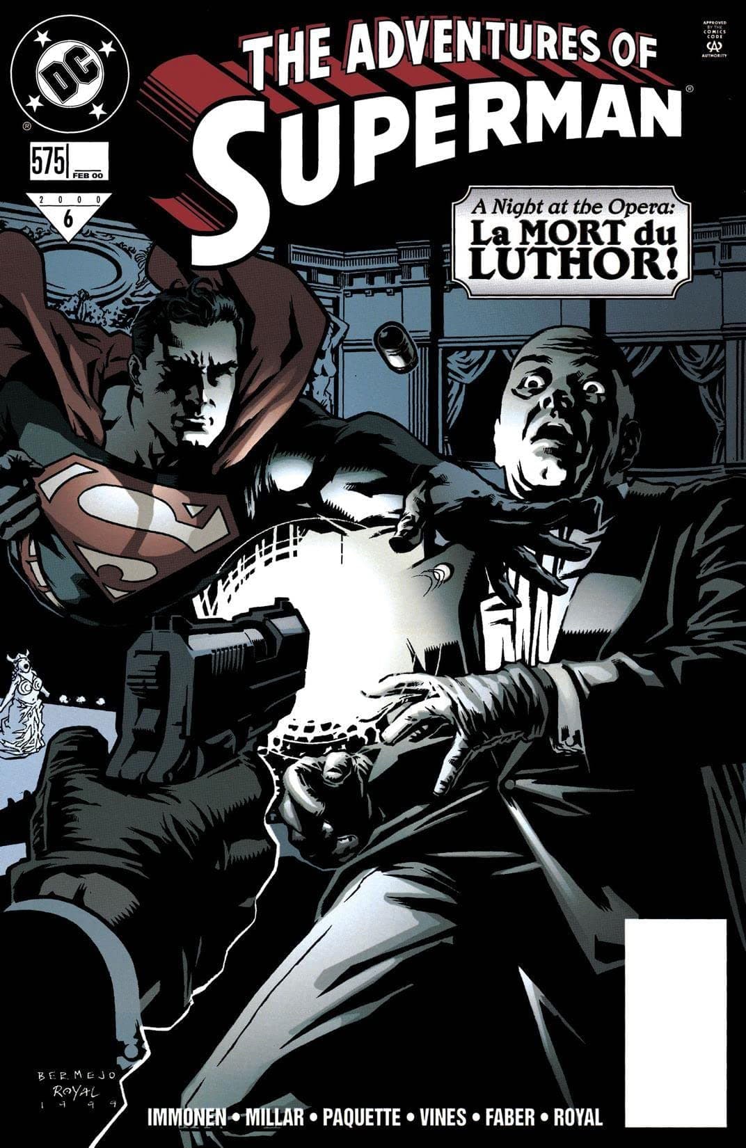 Adventures of Superman #575 cover