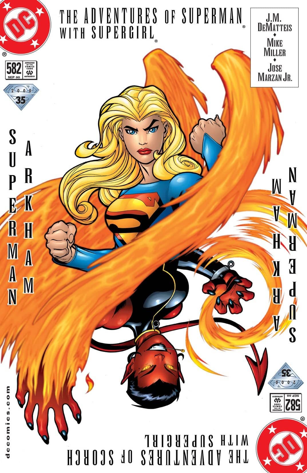 Adventures of Superman #582 cover