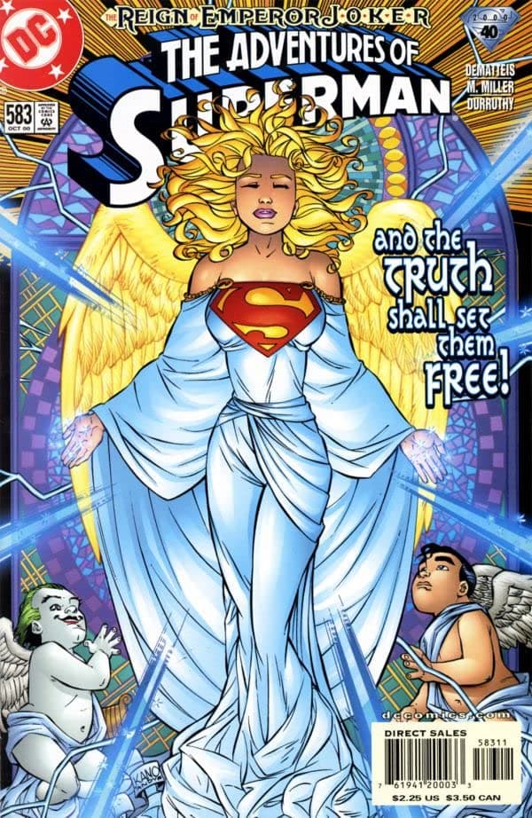 Adventures of Superman #583 cover