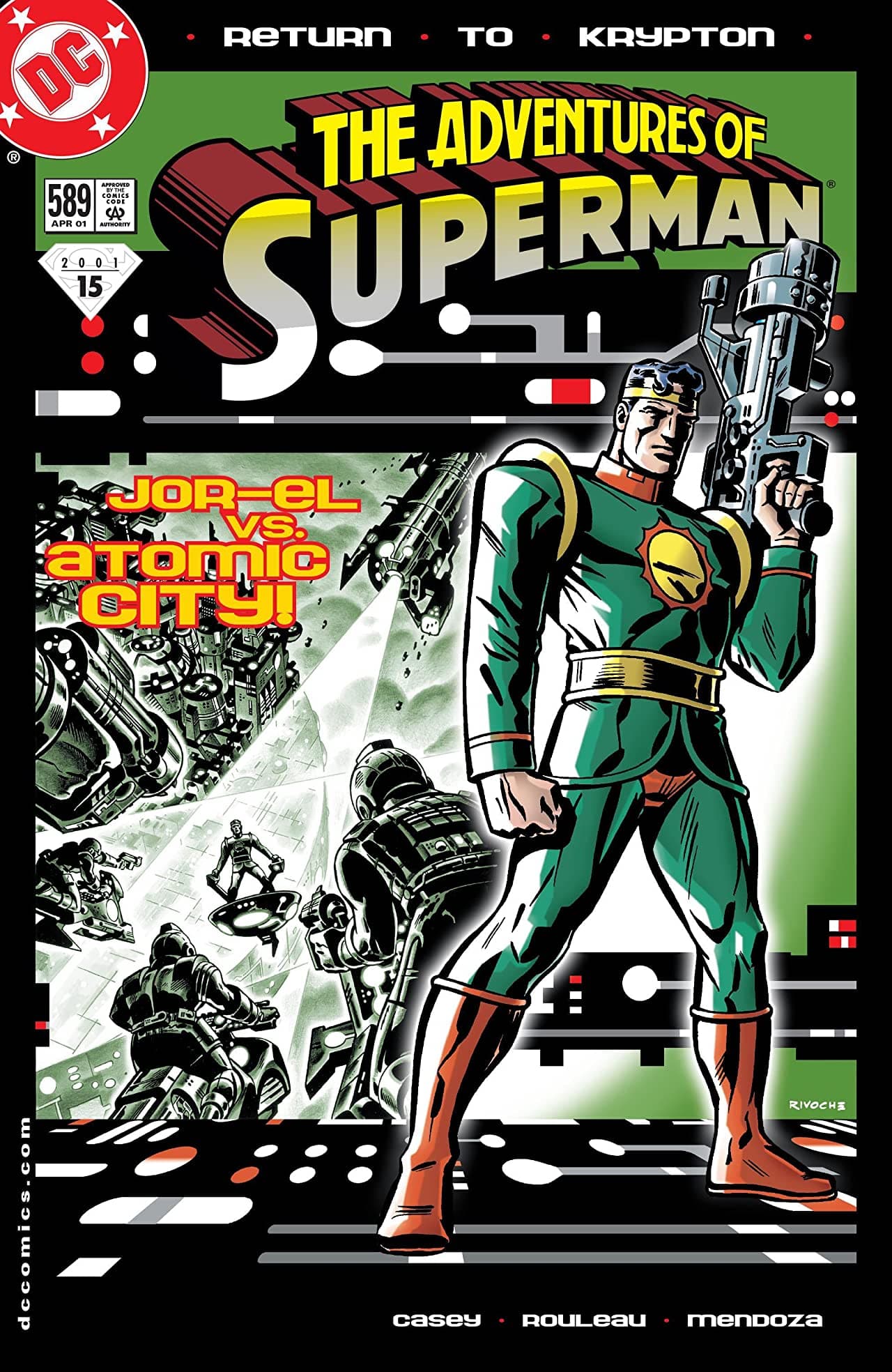 Adventures of Superman #589 cover