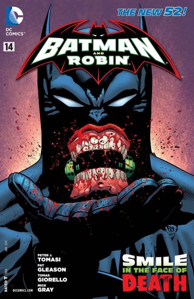 Batman and Robin #14 cover