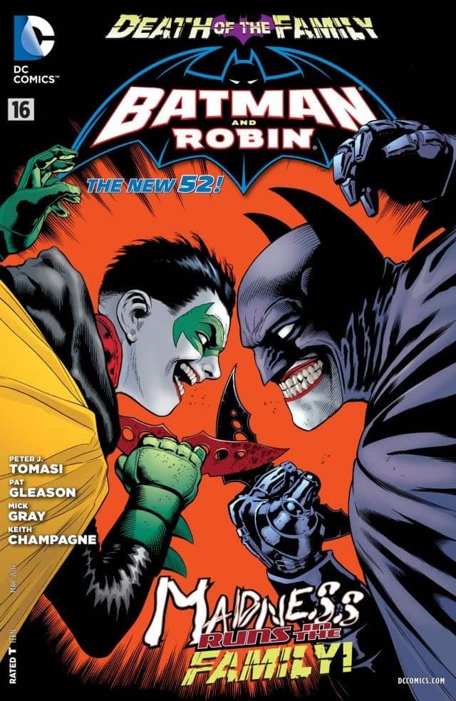 Batman and Robin #16 cover