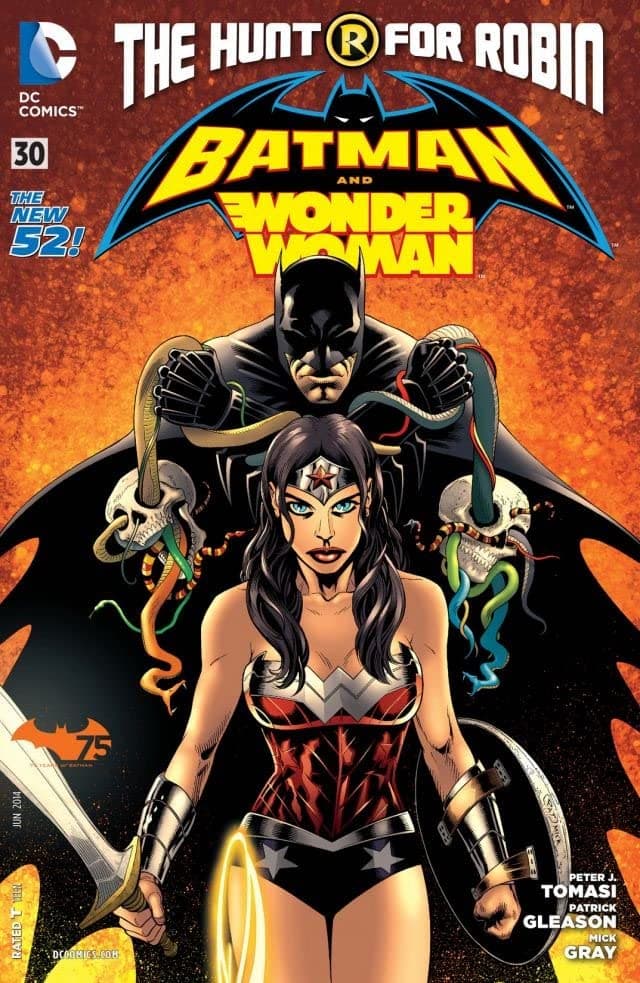 Batman and Robin #30 cover
