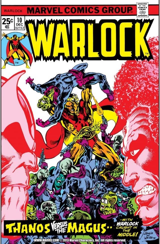Warlock #10 cover