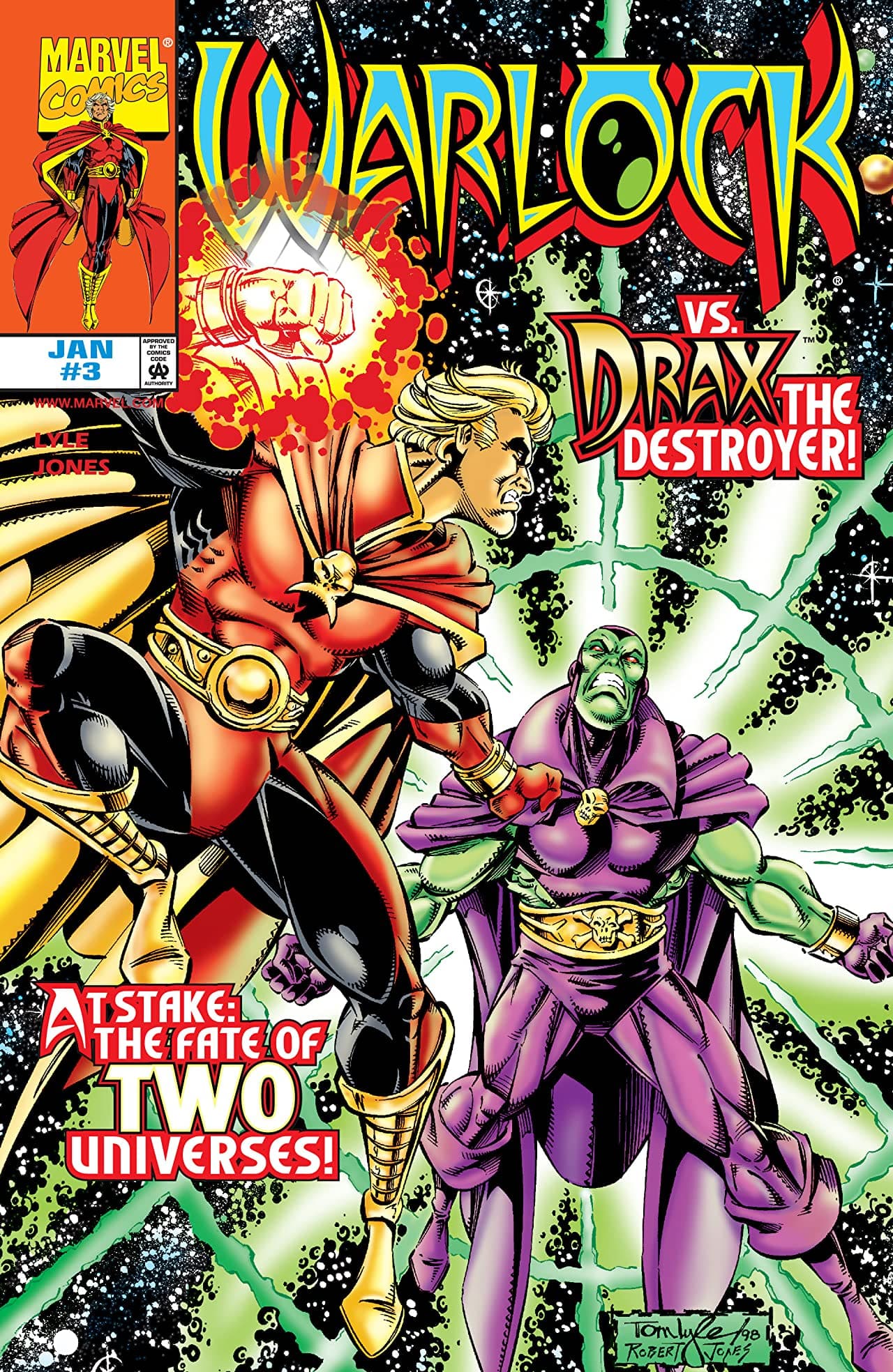Warlock #3 cover