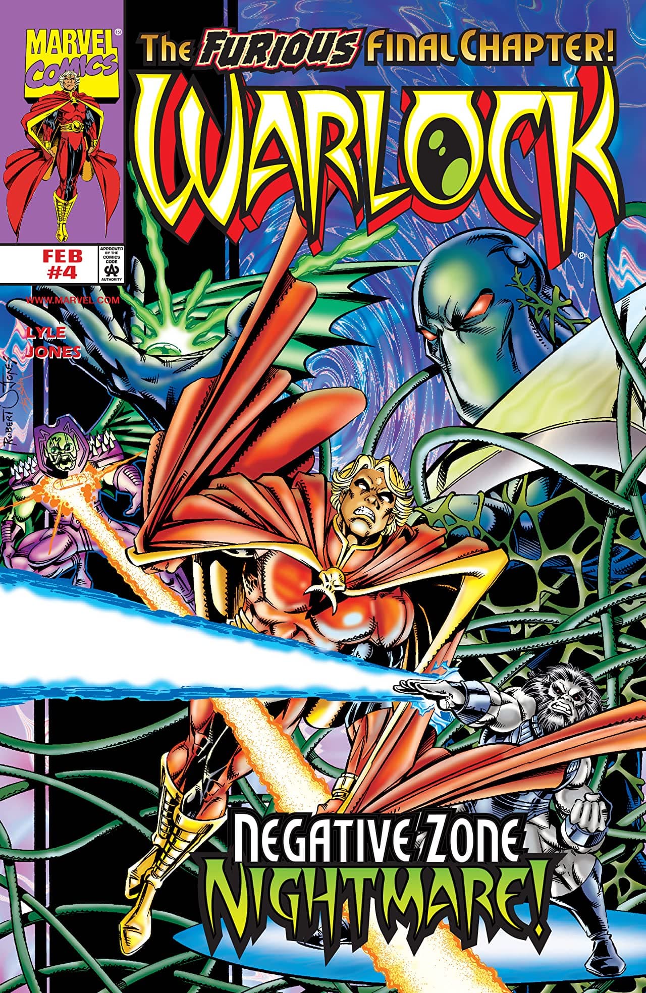 Warlock #4 cover