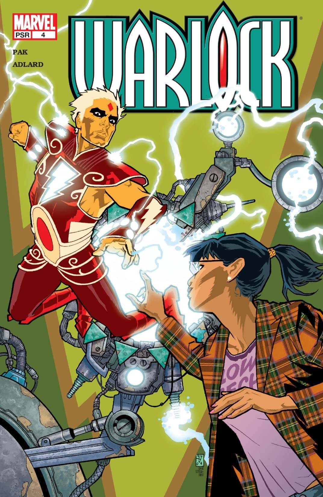 Warlock #4 cover