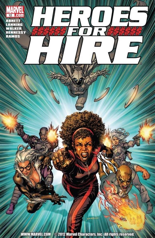 Heroes for Hire #12 cover