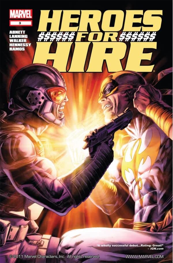 Heroes for Hire #3 cover