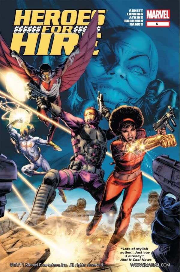 Heroes for Hire #5 cover