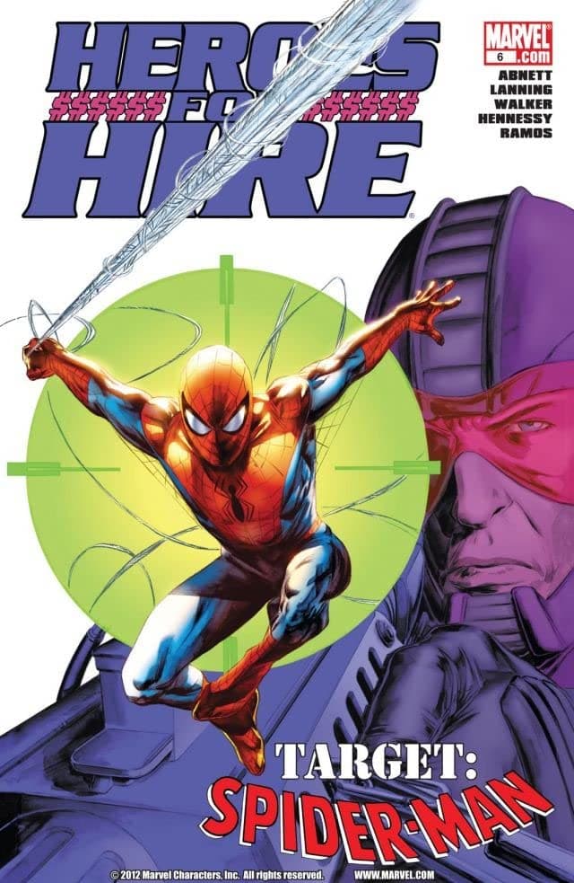 Heroes for Hire #6 cover