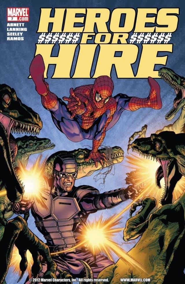 Heroes for Hire #7 cover