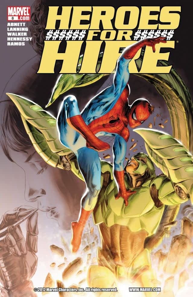 Heroes for Hire #8 cover