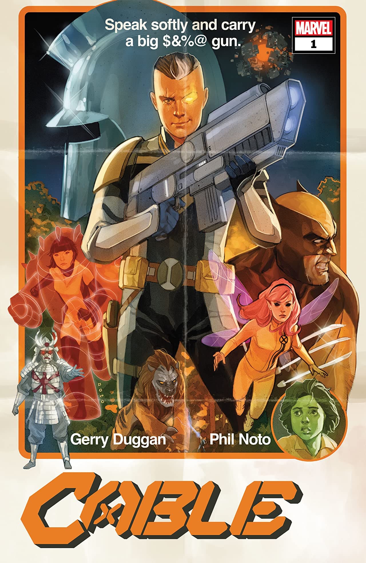Cable cover — © Marvel Comics