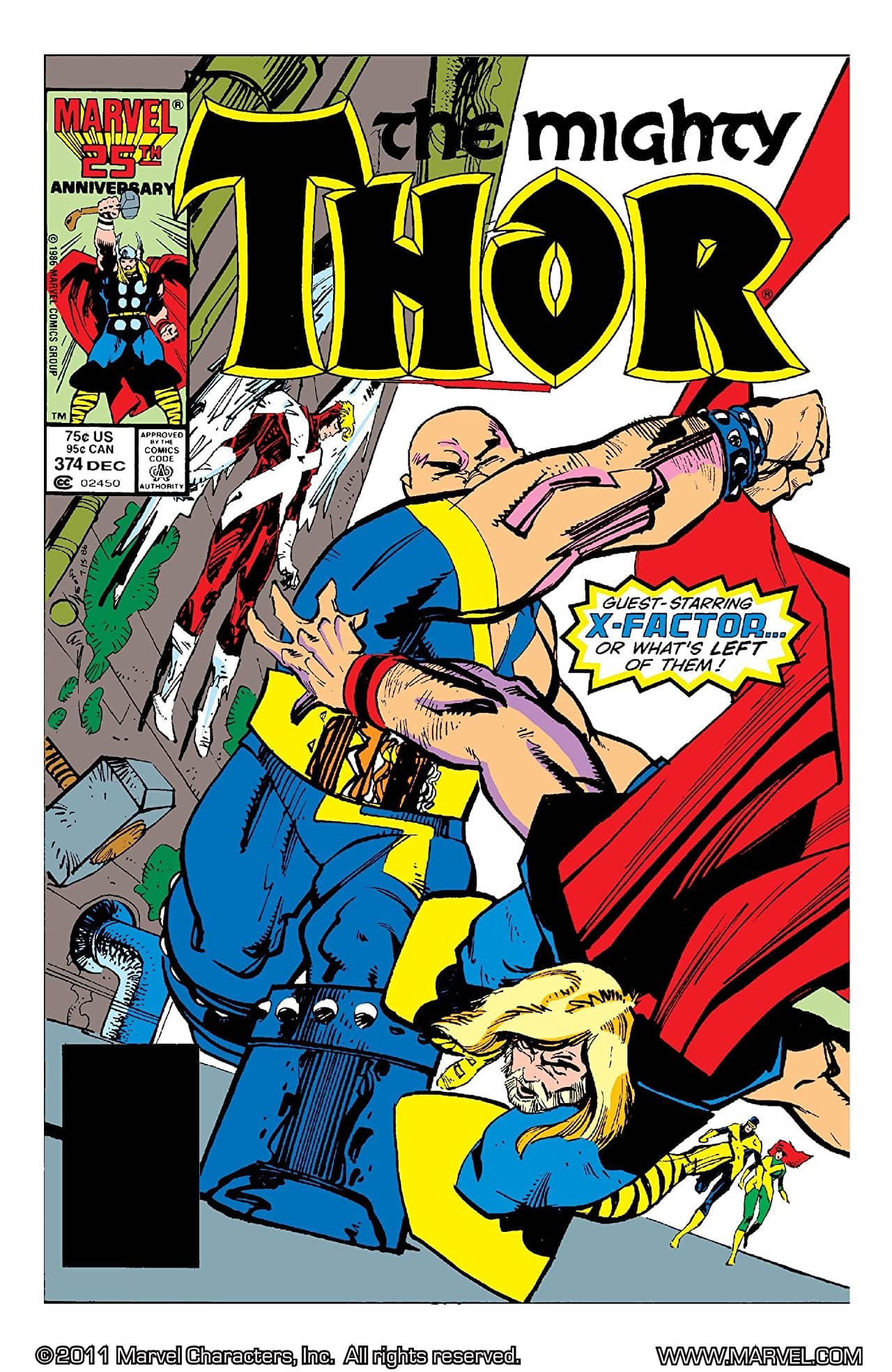 Thor #374 cover
