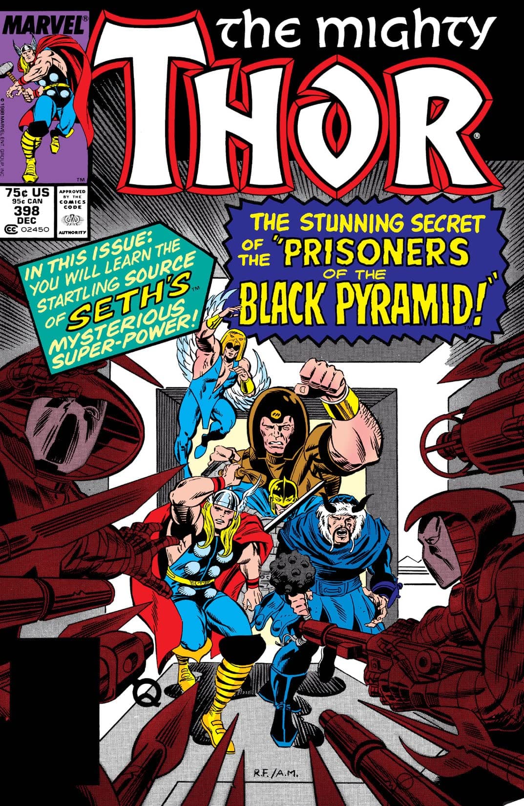 Thor #398 cover