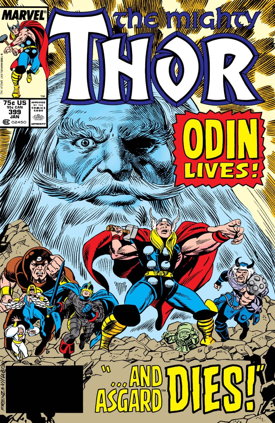 Thor #399 cover